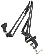 Rockville 40" Microphone Boom Arm Mic Stand For Zoom Live Stream Conference