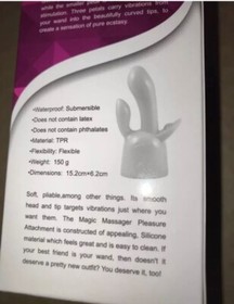 Massager Attachment Fits HV260 HV270 HITACHI Magic Wand free shipping WAVE+BLISS