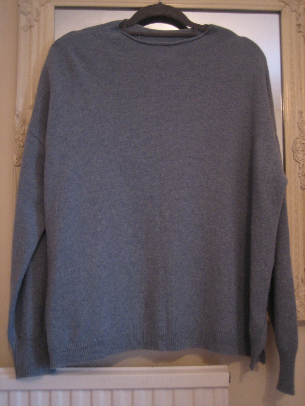 Ladies jumper size 18 by Seasalt. 'Shillings jumper'. Blue/green shade