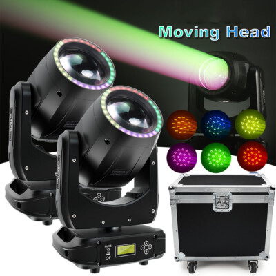 200W LED Beam Moving Head 8 Prism Gobo DMX Stage Light Show Concert Flight case