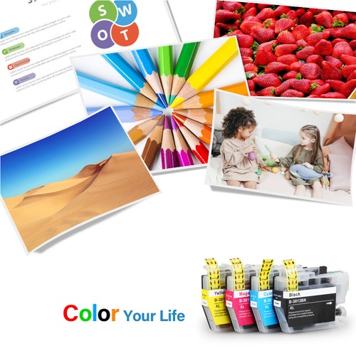 5PK LC-3013 LC3013 Ink Cartridge for Brother MFC-J491DW MFC-J497DW J690DW J895DW - Picture 5 of 7