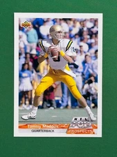 1993 Upper Deck Football Tommy Maddox #G9 NFL Top Prospects