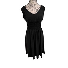 NEW Adrienne Vittadini Sleeveless Little Black Cocktail Dress Women's S - 552