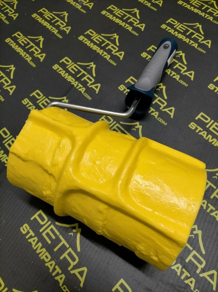 CURBING STAMP Concrete Cement roller stamp Landscape Curbing Texture Roller - Image 3 of 4