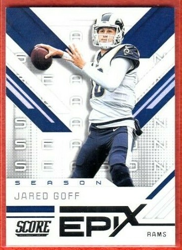 2019 Score Jared Goff Epix Season Los Angeles Rams  #ES-1