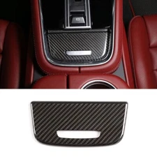 Dry Carbon Fiber Central Storage Box Panel Cover For Porsche Panamera 2017-2022