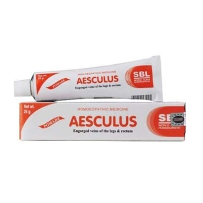 SBL Aesculus Ointment 25 gm,Helps with haemorrhoids,Relieves itchiness. F/S