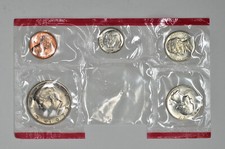Juego de monedas 1973 D BU 1C 5C 10C 25C 50C en celofán como nuevo