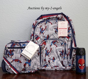 pottery barn spiderman backpack