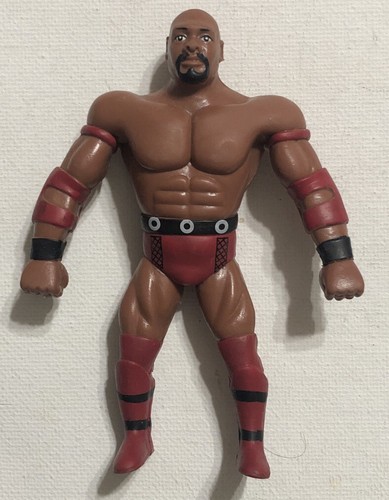 Just Toys WWF Wrestling Ahmed Johnson Bendems Figu...