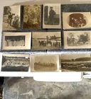 Original RPPC Lot of 10postcards with Images Of Family And Military From WW1 Era