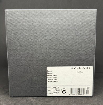 BVLGARI x ROSENTHAL Crystal Ashtray Small 4.7