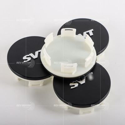 4Pcs Black Chrome Rim Hub Cover For 2011-2014 SVT Wheel Center Cap 2M5Z-1130-AA