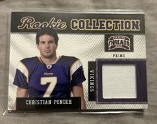 Christian Ponder Cards and Memorabilia Guide 34