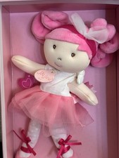 Jolijou Paris Little Tutu Pink Ballerina Doll Les Tutus Doudou et Compagnie NEW