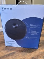 EcoVacs Robotics Deebot N8 Vacuum & Mop Robot Vacuum Cleaner in Black Barely Use