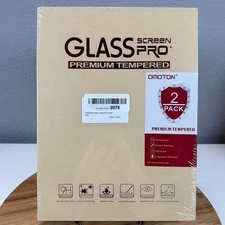 OMOTON iPad Pro Glass Screen Premium Tempered Screen Protector 2 Pack FREE SHIP!