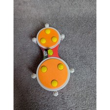 Boppin Beats Electronic Drum Pad Toy Red Orange Yellow Handheld Musical Toy