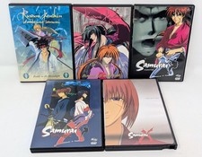 Rurouni Kenshin / Samurai X 5 DVD Lot - Reflection, Betrayal, Legends Of Kyoto