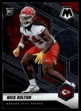 2021 Panini Mosaic Nick Bolton Rookie Kansas City Chiefs #366