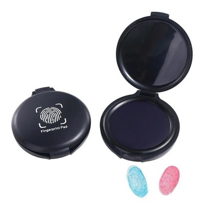 1PC Fingerprint Ink Pad Thumbprint Stamp Pad for ID Cards Notary Documents