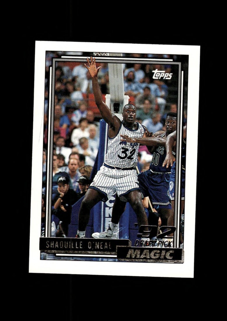 1992-93 Topps Gold: #362 Shaquille O'Neal DP RC NM-MT OR BETTER