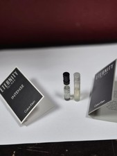 2x Calvin Klein Eternity for Men Eau De Toilette Samples INTENSE ORIGINAL