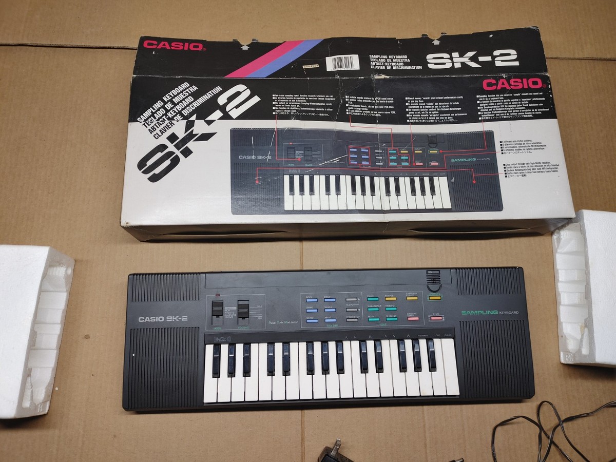 Casio SK-1 Portable 32 Key Sampling Keyboard for sale online | eBay
