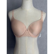 Chantelle Norah T-Shirt Bra Underwire Nude Women's 36F US 36DDD NEW