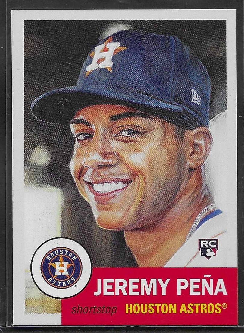 2022 TOPPS LIVING SET # 538 JEREMY PENA RC Rookie Houston Astros 3,165 Printed a