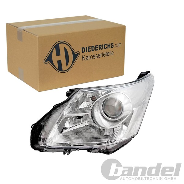 Diederichs Halogen Scheinwerfer Links Passend FüR Toyota Avensis | 6625081-image