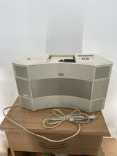 Bose Acoustic Wave Music System CD-3000 White Everything Works Small Defect 