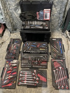ARMSTRONG MILITARY TOOL KIT SET GENERAL MECHANIC USMC GMTK with Top Tray