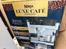 Ninja Luxe Café Premier Series Espresso Machine Coffee Maker Cold Brew ES601