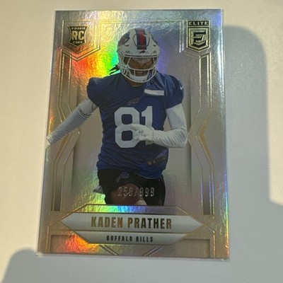 Kaden Prather Rookie - 2025 Donruss Elite Football - Numbered /999 #122 Bills