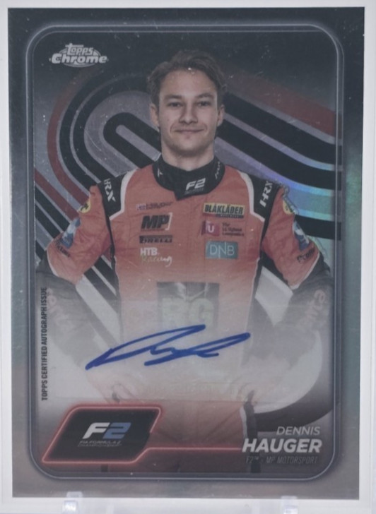 2024 Topps Chrome Formula 1 - Autographs Dennis Hauger #CAC-HAU (AU)