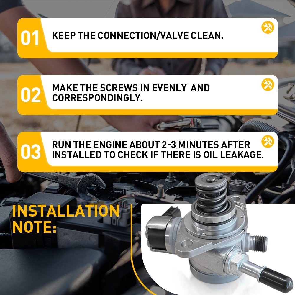 High Pressure Fuel Pump For Ford 11-16 F150 3.5L Ecoboost V6 BL3E9D376CH EOOH thumbnail 9