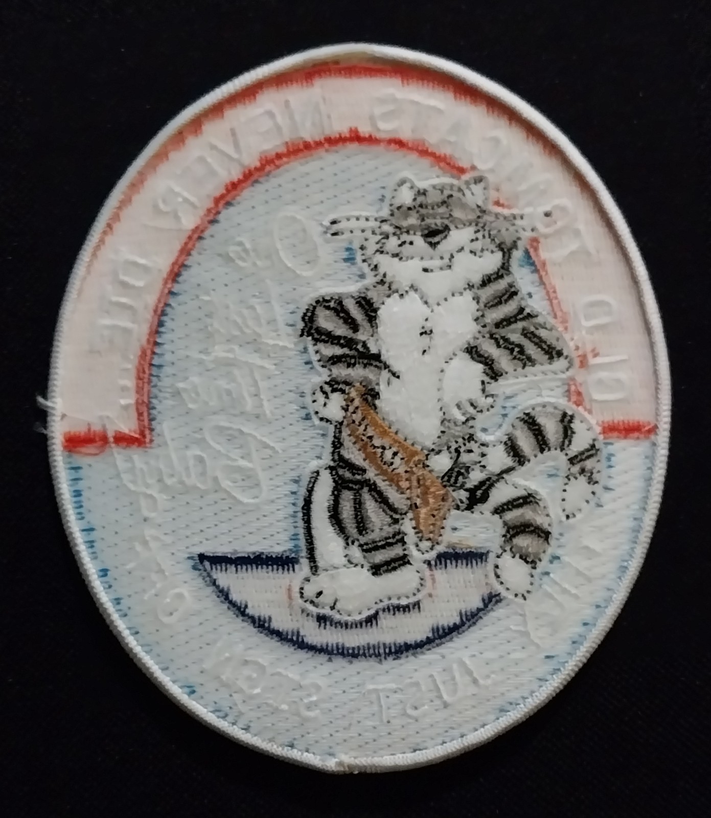 Old Tomcats Never Die...They Just Sign Off One Last Time Baby NAVY TOMCAT PATCH