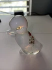 Fenton Art Glass - Opalescent Duck - Hand Painted By Pam Bibbee - 3.5"