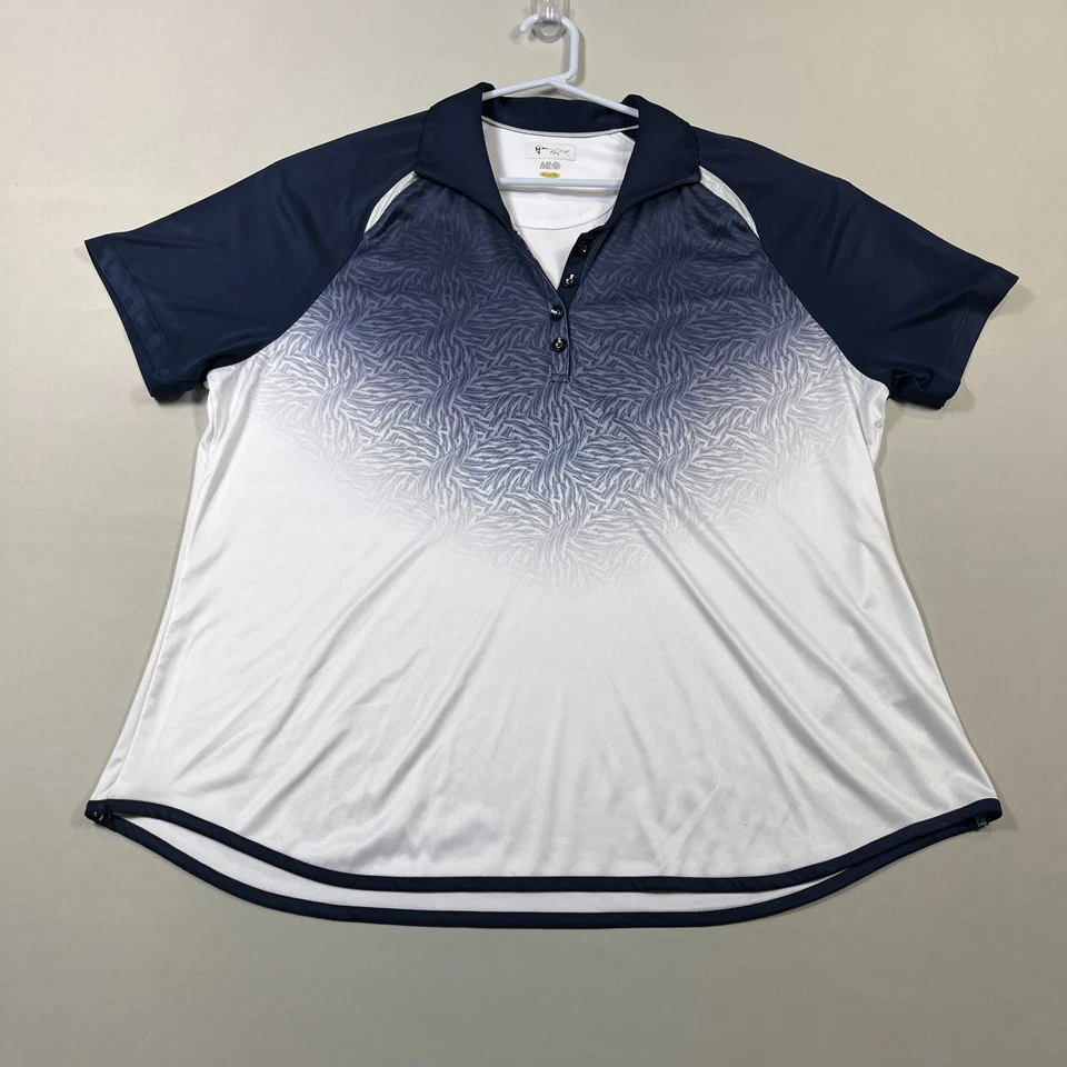 Greg Norman Golf Polo Shirt Top Short Sleeve Lightweight Womens 2XL XXL - Bild 1 von 4