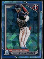 2024 Bowman Draft Sapphire Edition #BDC-105 Daiber De Los Santos