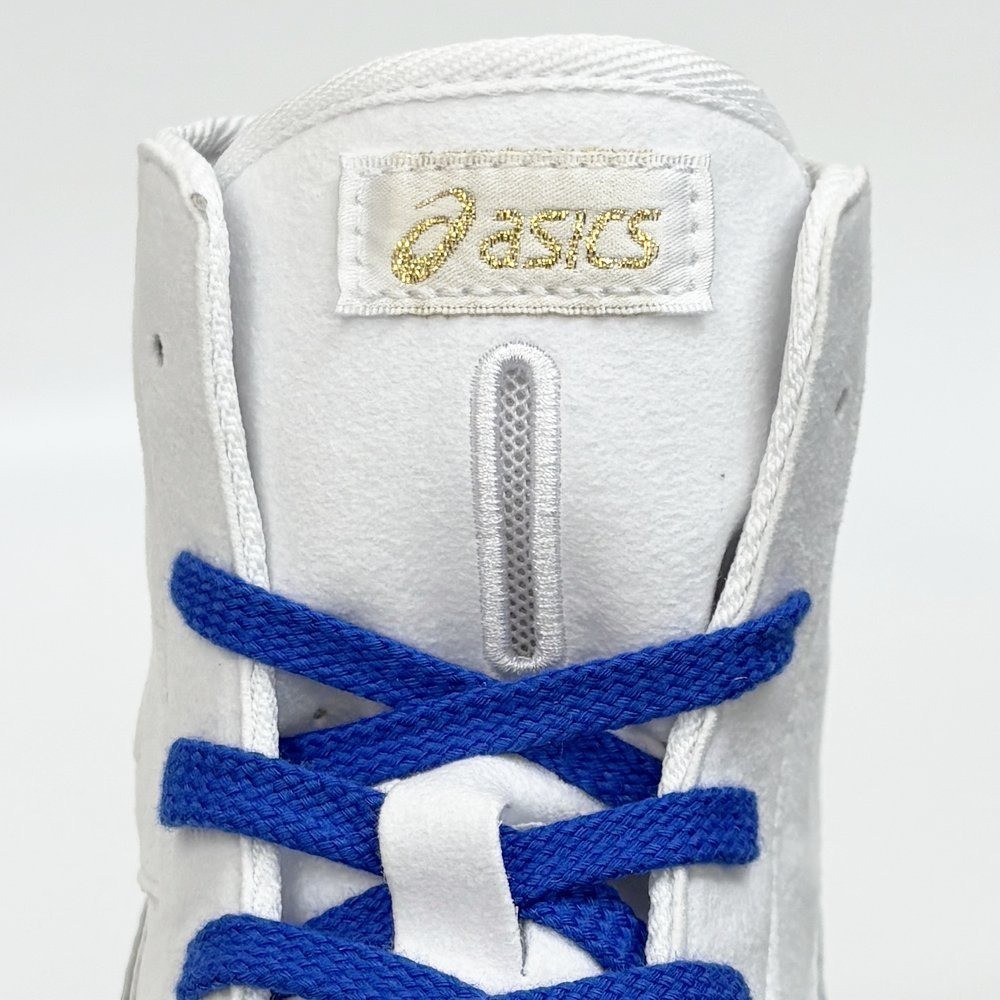 ASICS Wrestling Boxing Shoes 1083A001 EX-EO TWR900 White Blue Silver Japan oki 5