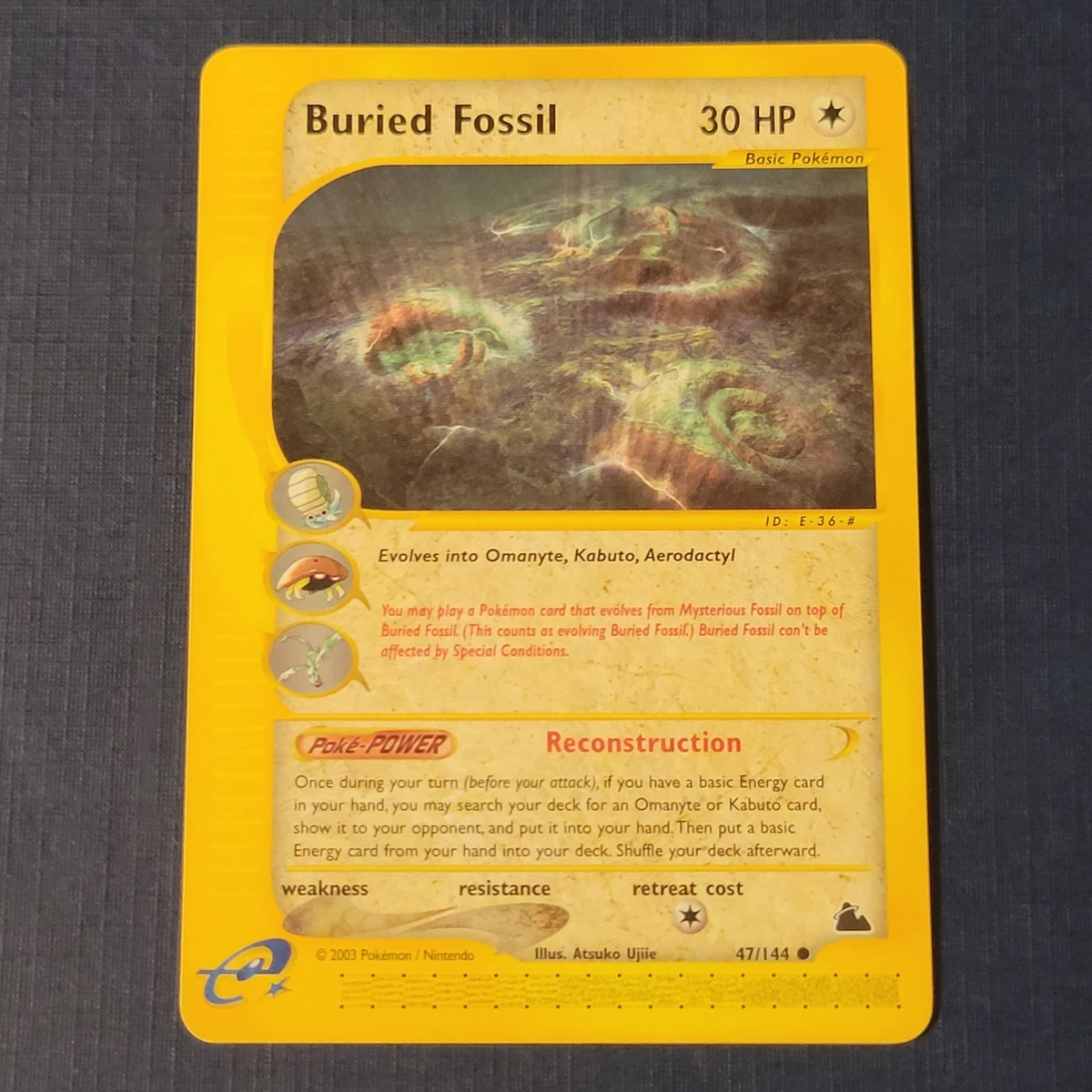Buried Fossil Pokmon TCG Cards for sale | eBay