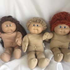 Cabbage Patch Kids TLC Lot Set Of 3 Dolls 2 G...