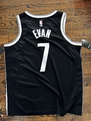 Nike DRI-FIT NBA Kevin Durant #7 Brooklyn Nets Jersey Black 48 NWT