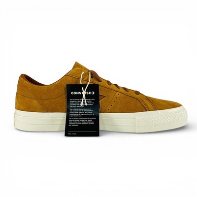 Converse One Star Pro Low Nubuck Warm Tan Egret Men Skateboarding Shoes A09247C Converse One Star Pro Low Nubuck  main image 4