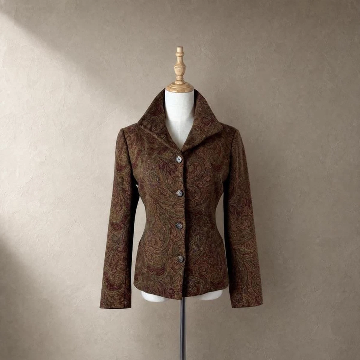 Ralph Lauren Black Label Paisley Coats, Jackets & Vests for Women