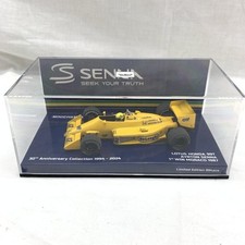 Minichamps 1/43 Lotus Honda 99T 1987 F1 Monaco GP 12 A. Senna Used