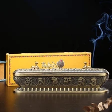 Incense Holder for Sticks Incense Burner with Ash Catcher Incense Stand for Y...