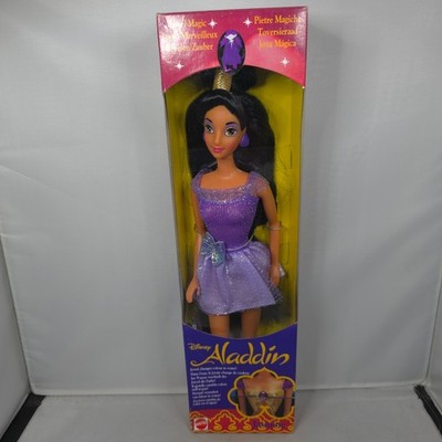 Vintage 1993 Mattel Disney Aladdin - ''Jewel Magic'' Prinzessin Jasmin - Puppe selten